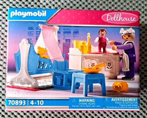 Playmobil dollhouse 70893 baby - dollhouse,