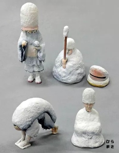 Figure set panda hole - set, of