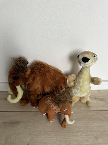 Ice age plush animals - ice,